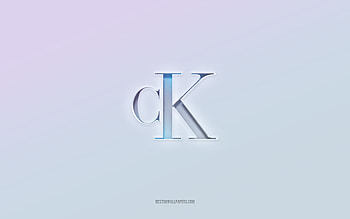 Calvin Klein logo, cut out 3d text, white background, Calvin Klein 3d logo, Calvin Klein emblem, Calvin Klein, embossed logo, Calvin Klein 3d emblem HD wallpaper