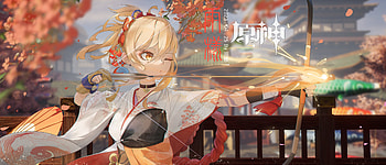 Yoimiya’s Radiant Flame | Genshin Impact, Yoimiya (Genshin Impact), video game, Genshin Impact HD wallpaper