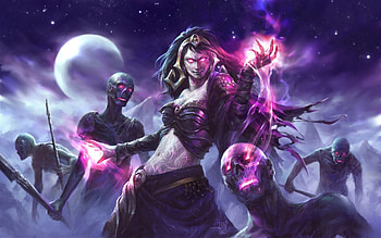 Magic: The Gathering, Liliana Vess, Gaming , Character art HD wallpaper
