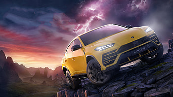 Lamborghini Urus in Forza Horizon 4 Fortune Island HD wallpaper