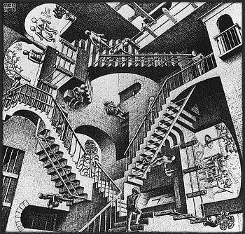 Optical Illusion, Stairs, Teasers, Optical Illusions HD wallpaper