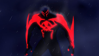 Spider Man 2099 The Psychic, spiderman, spiderman-2099, superheroes, artwork, digital-art, art, deviantart HD wallpaper