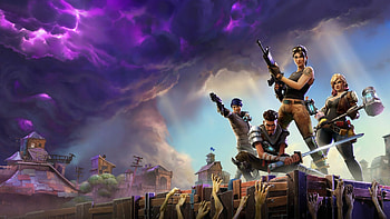 Fortnite , Epic battlescapes, Artistic visuals, Captivating scenes HD wallpaper