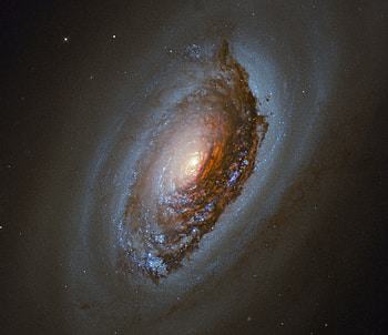 Universe, Stars, Galaxy, Galaxy Black Eye HD wallpaper