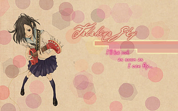 Talihina Sky, guitar, girl, kings of leon, talahina sky HD wallpaper