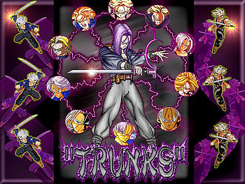 Trunks, dragonball gt, super, saiyan, warrior HD wallpaper