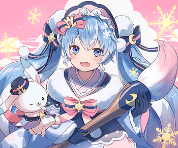Hatsune Miku, Rabbit Yukine, Hatsune Miku, Anime, Vocaloid HD wallpaper