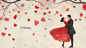 February Love: Artistic Valentine's Day, february, Valentine's Day, love, artistic HD wallpaper