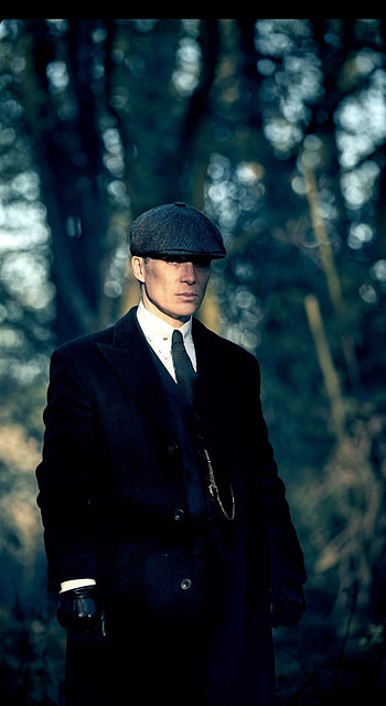 Tommy Shelby, eye, coat HD phone wallpaper