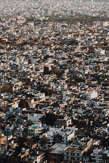 Cities, City, Building, View From Above, Roof, Roofs HD phone wallpaper