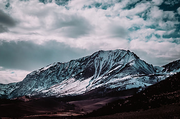 Nature, Mountains, Vertex, Tops, Snow Covered, Snowy HD wallpaper