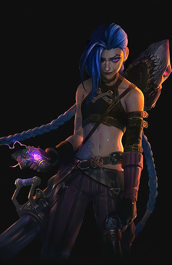 Jinx arcane HD phone wallpaper