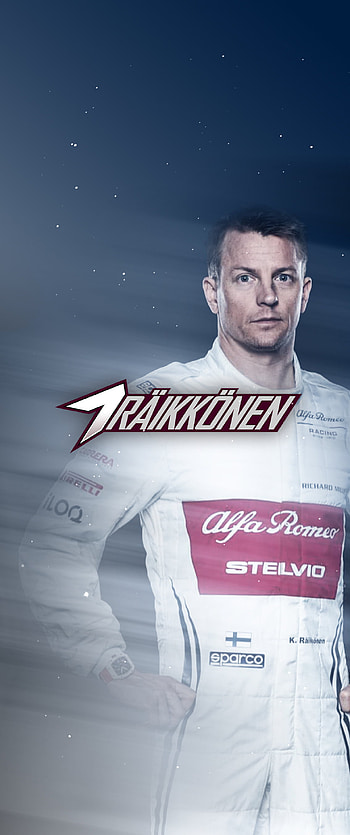 Kimi Raikkonen, Sports icon, Formula 1 race, Racing superstar HD phone wallpaper