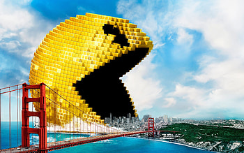 Chris Columbus, Pixels movie, Classic arcade games HD wallpaper