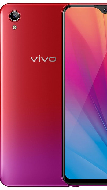 Vivo, Vivo Y16 Red Mobile HD phone wallpaper