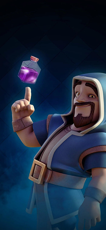 Wizard, Clash of Clans HD phone wallpaper