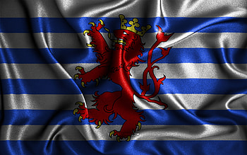 Luxembourg flag, , silk wavy flags, belgian provinces, Day of Luxembourg, fabric flags, Flag of Luxembourg, 3D art, Luxembourg, Europe, Provinces of Belgium, Luxembourg 3D flag, Belgium HD wallpaper