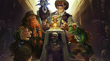 League of Explorers, Best fantasy game, Hearthstone heroes, Captivating visuals HD wallpaper