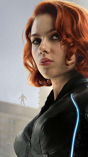 Scarlet Johansson, black widow, avengers HD phone wallpaper