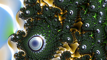 Fractal Art for your - Trippy, green, psychedelic, trippy, Abstract, fractal, abstract green HD wallpaper