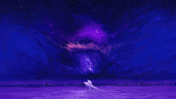 Winter Strom, artist, artwork, digital-art HD wallpaper