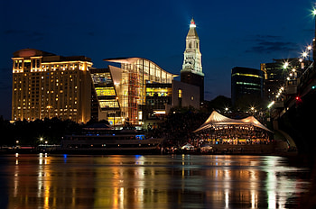 Hartford Skyline, CT politics, TV HD wallpaper