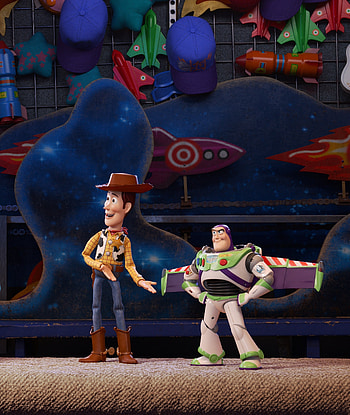 Toy Story 4, Woody, Buzz Lightyear, animation movie, 2019 HD phone wallpaper