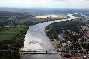 Wisla by Torun, Poland, river, Torun, nature, Poland, Wisla HD wallpaper