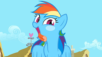 Rainbow Lick, Lick, Rainbow Dash, Friendship is Magic, My Little Pony HD wallpaper
