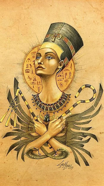 nefertiti, arquetipo HD phone wallpaper