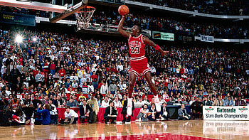 Michael Jordan Dunk - Chicago Bulls Ultra, Sports, NBA, Chicago Bulls, Michael Jordan, basketball HD wallpaper