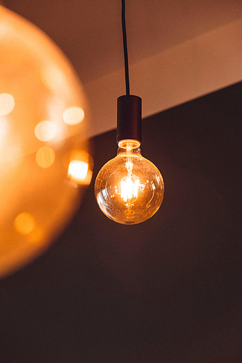 Dark, Miscellanea, Miscellaneous, Lamp, Glow, Premises, Room HD phone wallpaper