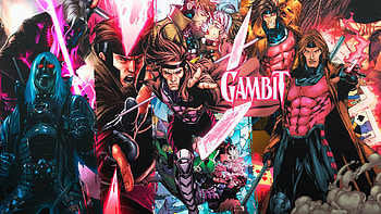 Gambit Marvel Comics – Dynamic X-Men Action Art, Gambit (Marvel Comics), Marvel Comics HD wallpaper