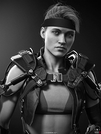 Sonya Blade, Movies, ArtStation, Stunning artwork HD phone wallpaper