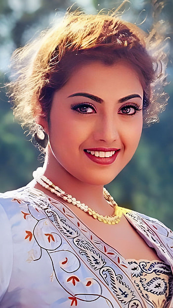 Meena, tamil actress HD phone wallpaper
