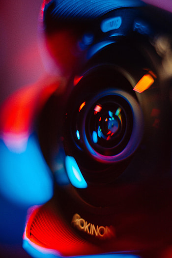 Glare, Multicolored, Motley, Blur, Smooth, Lens, Technologies, Technology, Camera HD phone wallpaper
