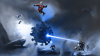 Antman In War , ant-man, superheroes, artist, artwork, digital-art HD wallpaper