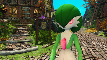 Gardevoir , Stunning background , Majestic creature, Evolutionary wonder HD wallpaper
