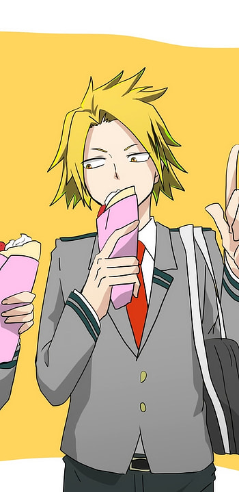 Denki Kaminari, Anime, My Hero Academia HD phone wallpaper