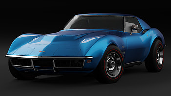 1969 Corvette Stingray, Corvette HD wallpaper