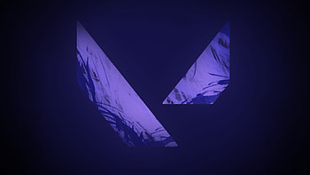 made a simple minimalistic valorant : VALORANT, Valorant Blue HD wallpaper