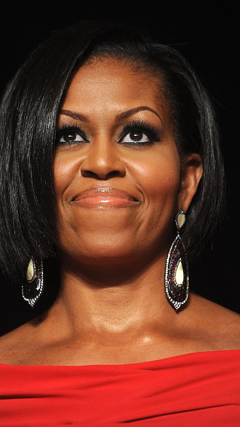 Barack and Michelle Obama, Celebrities, Michelle Obama, mobile tablet HD phone wallpaper