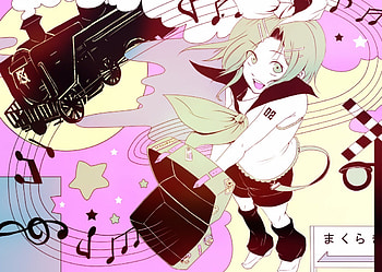 kagamine_rin multichromatic vocaloid, kagamine-rin-multichromatic, vocaloid HD wallpaper