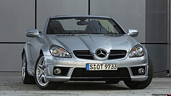 2008 Mercedes Benz SLK 55 AMG, Car, Sports, Benz, SLK 55, AMG, Mercedes HD wallpaper