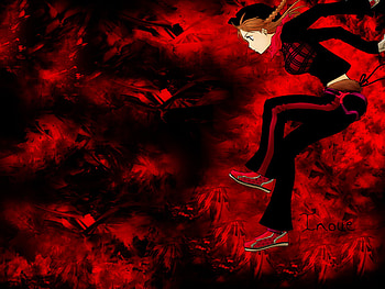 inoue orihime, bleach, anime, red HD wallpaper