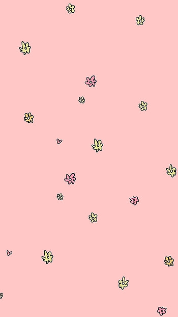 Heartstopper Leaves, Leaves, Pink Background HD phone wallpaper