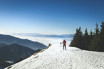 Sports, Mountains, Snow, Skiers HD wallpaper