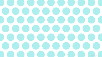 white polka dots hexagon blue pale turquoise HD wallpaper