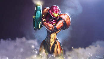 Samus Aran Metroid Game, metroid, games, artwork, art, digital-art, video-games, anime-girl, artstation HD wallpaper