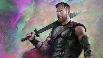 Thor Ragnarok Movie Art 2018, thor, thor-ragnarok, movies, 2017-movies, artwork, artist, artstation HD wallpaper